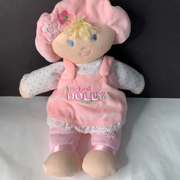 GUND Baby My First Dolly, Plush Doll for Babies and Toddlers, Pink/White, 13” - Picture 5 of 10